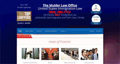 Desktop Screenshot of mulderlawoffice.com